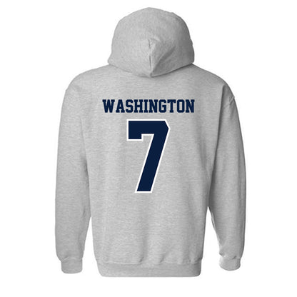 Longwood - NCAA Women's Basketball : Kayla Washington - Classic Shersey Hooded Sweatshirt-1