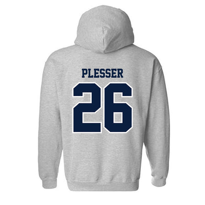 Longwood - NCAA Baseball : Ethan Plesser - Classic Shersey Hooded Sweatshirt-1