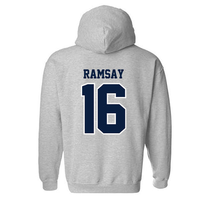 Longwood - NCAA Women's Field Hockey : Jane Ramsay - Classic Shersey Hooded Sweatshirt-1