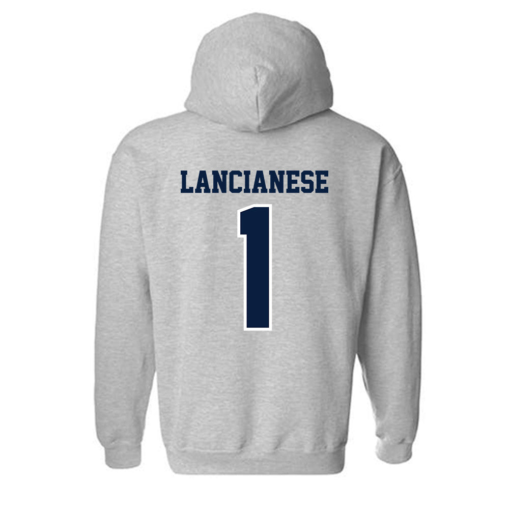 Longwood - NCAA Baseball : Nathan Lancianese - Classic Shersey Hooded Sweatshirt-1