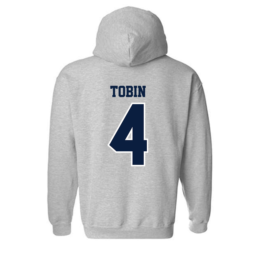 Longwood - NCAA Baseball : Juice Tobin - Classic Shersey Hooded Sweatshirt-1