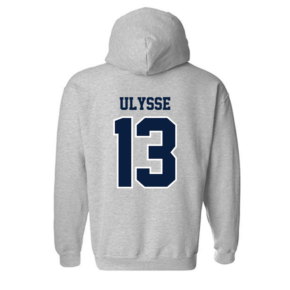 Longwood - NCAA Women's Basketball : Frances Ulysse - Classic Shersey Hooded Sweatshirt-1