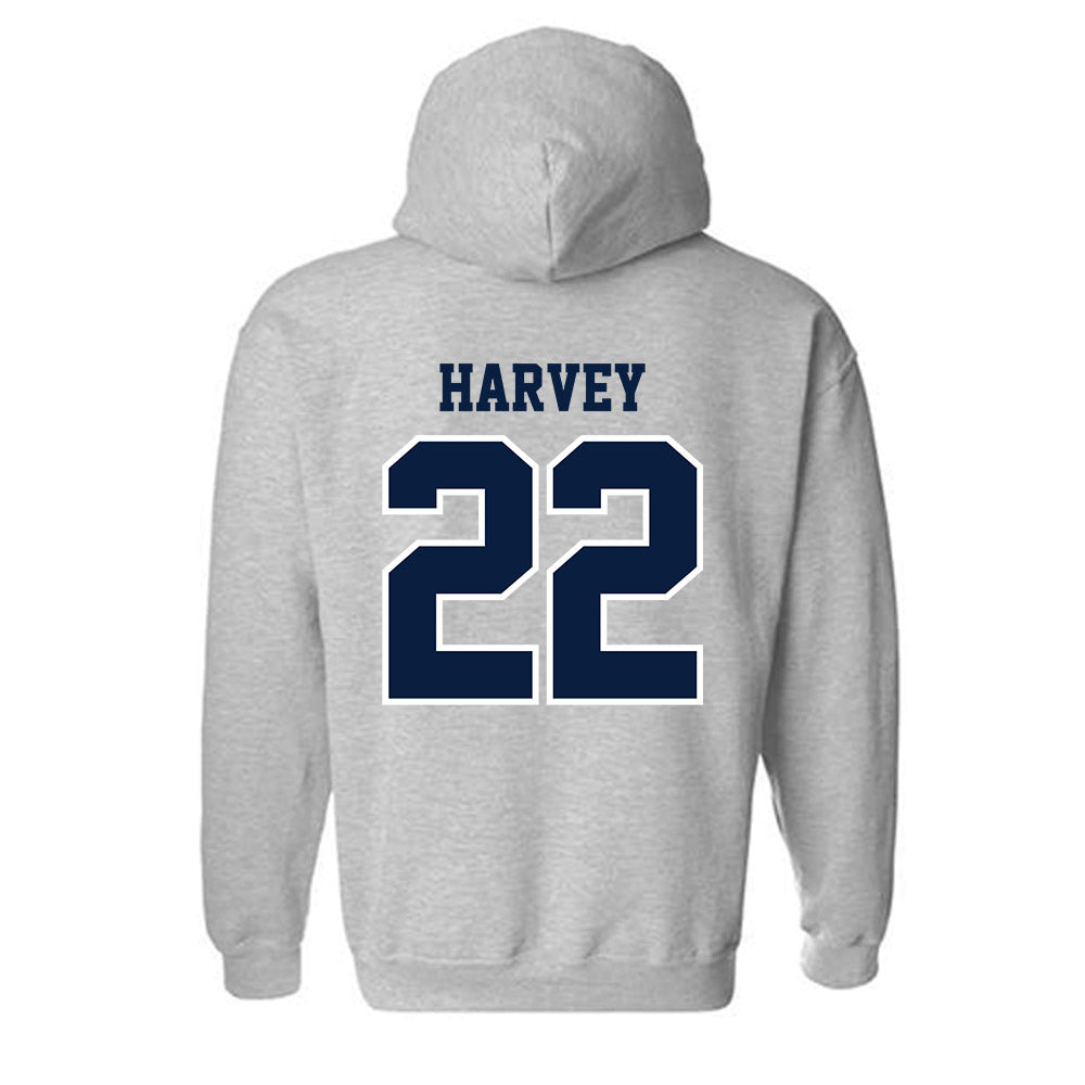 Longwood - NCAA Women's Basketball : London Harvey - Classic Shersey Hooded Sweatshirt-1