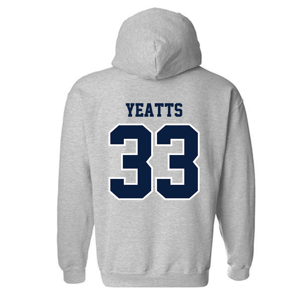 Longwood - NCAA Baseball : Bentley Yeatts - Classic Shersey Hooded Sweatshirt-1