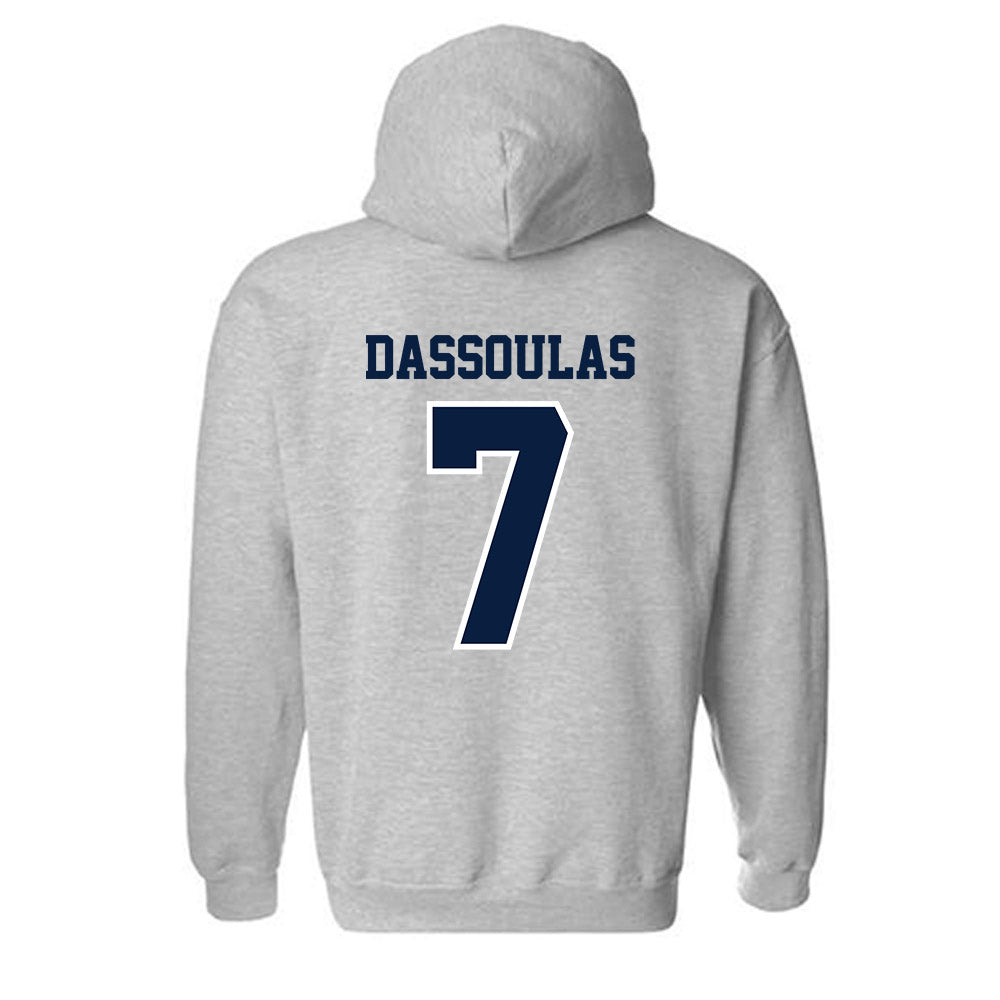 Longwood - NCAA Women's Lacrosse : AnnaJane Dassoulas - Classic Shersey Hooded Sweatshirt-1