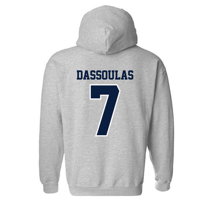 Longwood - NCAA Women's Lacrosse : AnnaJane Dassoulas - Classic Shersey Hooded Sweatshirt-1