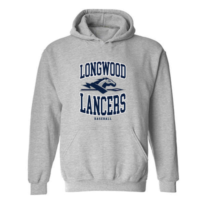 Longwood - NCAA Baseball : Ethan Plesser - Classic Shersey Hooded Sweatshirt-0