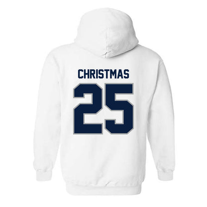 Longwood - NCAA Men's Basketball : Michael Christmas - Classic Shersey Hooded Sweatshirt-1