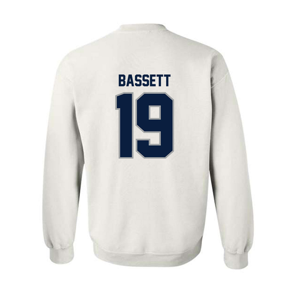 Longwood - NCAA Baseball : Tyler Bassett - Classic Shersey Crewneck Sweatshirt-1