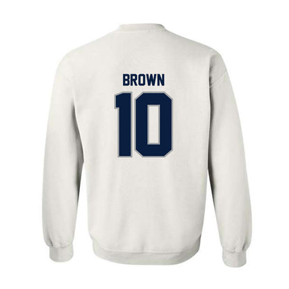 Longwood - NCAA Women's Basketball : Malea Brown - Classic Shersey Crewneck Sweatshirt-1