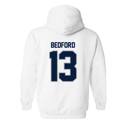 Longwood - NCAA Women's Lacrosse : Gummy Bedford - Classic Shersey Hooded Sweatshirt-1
