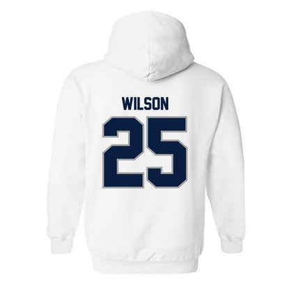 Longwood - NCAA Women's Basketball : Mariah Wilson - Classic Shersey Hooded Sweatshirt-1