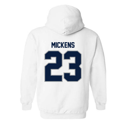 Longwood - NCAA Men's Basketball : Kristopher Mickens - Classic Shersey Hooded Sweatshirt-1