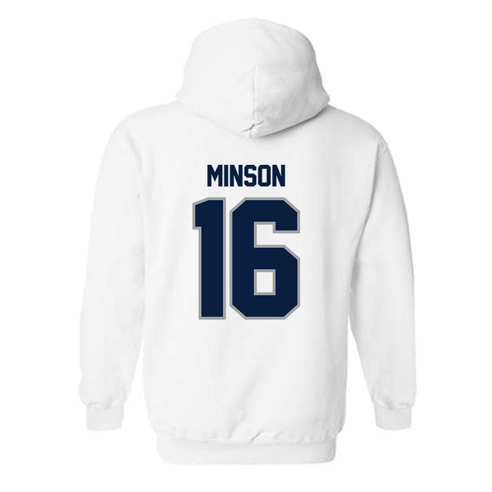Longwood - NCAA Women's Soccer : Karleigh Minson - Classic Shersey Hooded Sweatshirt-1