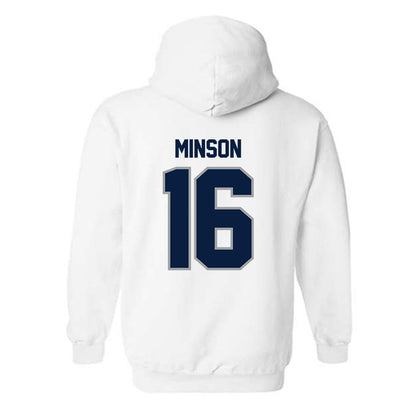Longwood - NCAA Women's Soccer : Karleigh Minson - Classic Shersey Hooded Sweatshirt-1