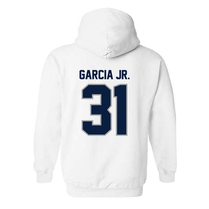 Longwood - NCAA Baseball : Guillermo Garcia Jr. - Classic Shersey Hooded Sweatshirt-1