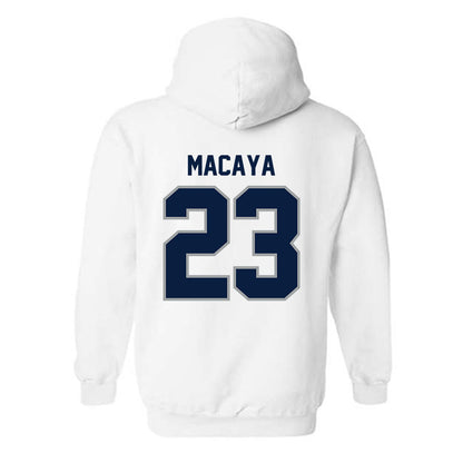 Longwood - NCAA Men's Soccer : Jesus Macaya - Classic Shersey Hooded Sweatshirt-1