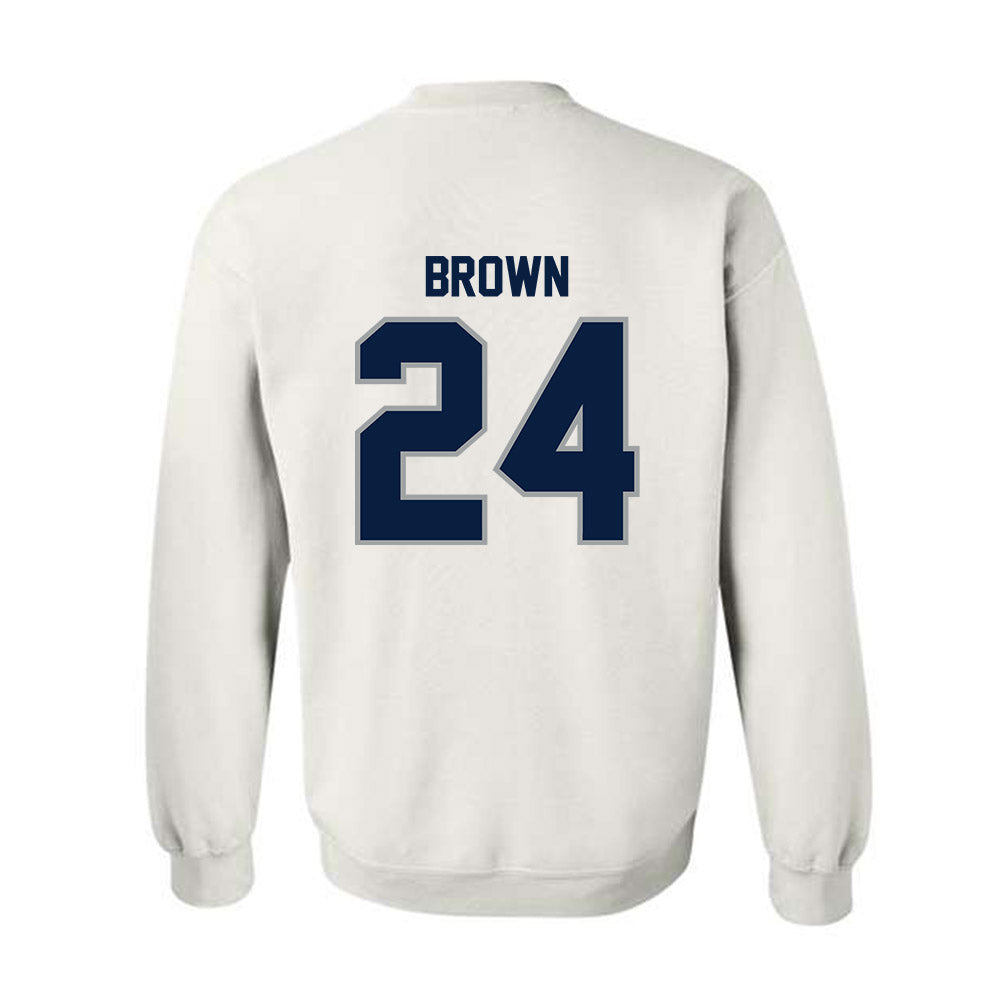 Longwood - NCAA Baseball : Jordan Brown - Classic Shersey Crewneck Sweatshirt-1