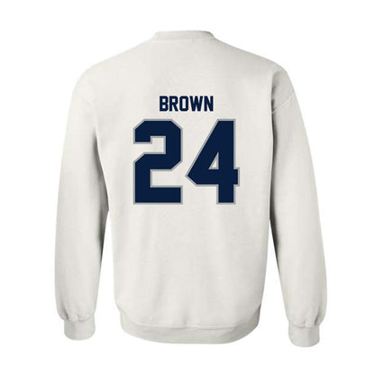 Longwood - NCAA Baseball : Jordan Brown - Classic Shersey Crewneck Sweatshirt-1