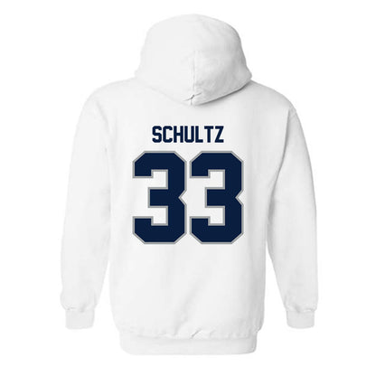 Longwood - NCAA Women's Soccer : Claire Schultz - Classic Shersey Hooded Sweatshirt-1