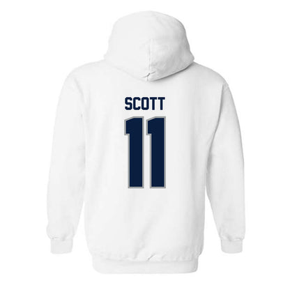 Longwood - NCAA Women's Basketball : Jesstynie Scott - Classic Shersey Hooded Sweatshirt-1