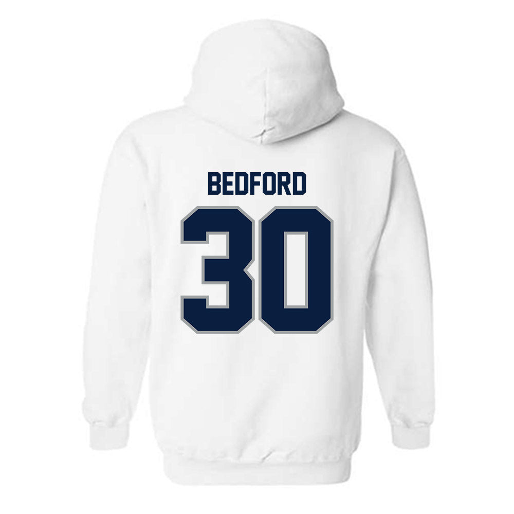 Longwood - NCAA Women's Basketball : Gummy Bedford - Classic Shersey Hooded Sweatshirt-1