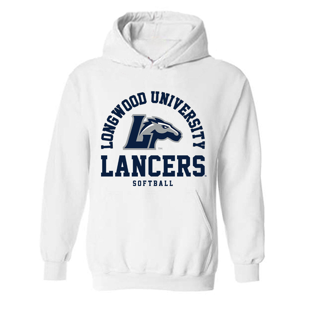 Longwood - NCAA Softball : Maggie Chapin - Classic Shersey Hooded Sweatshirt-0