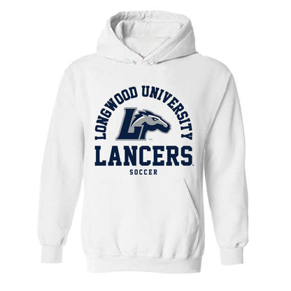 Longwood - NCAA Women's Soccer : Peyton Curney - Classic Shersey Hooded Sweatshirt-0