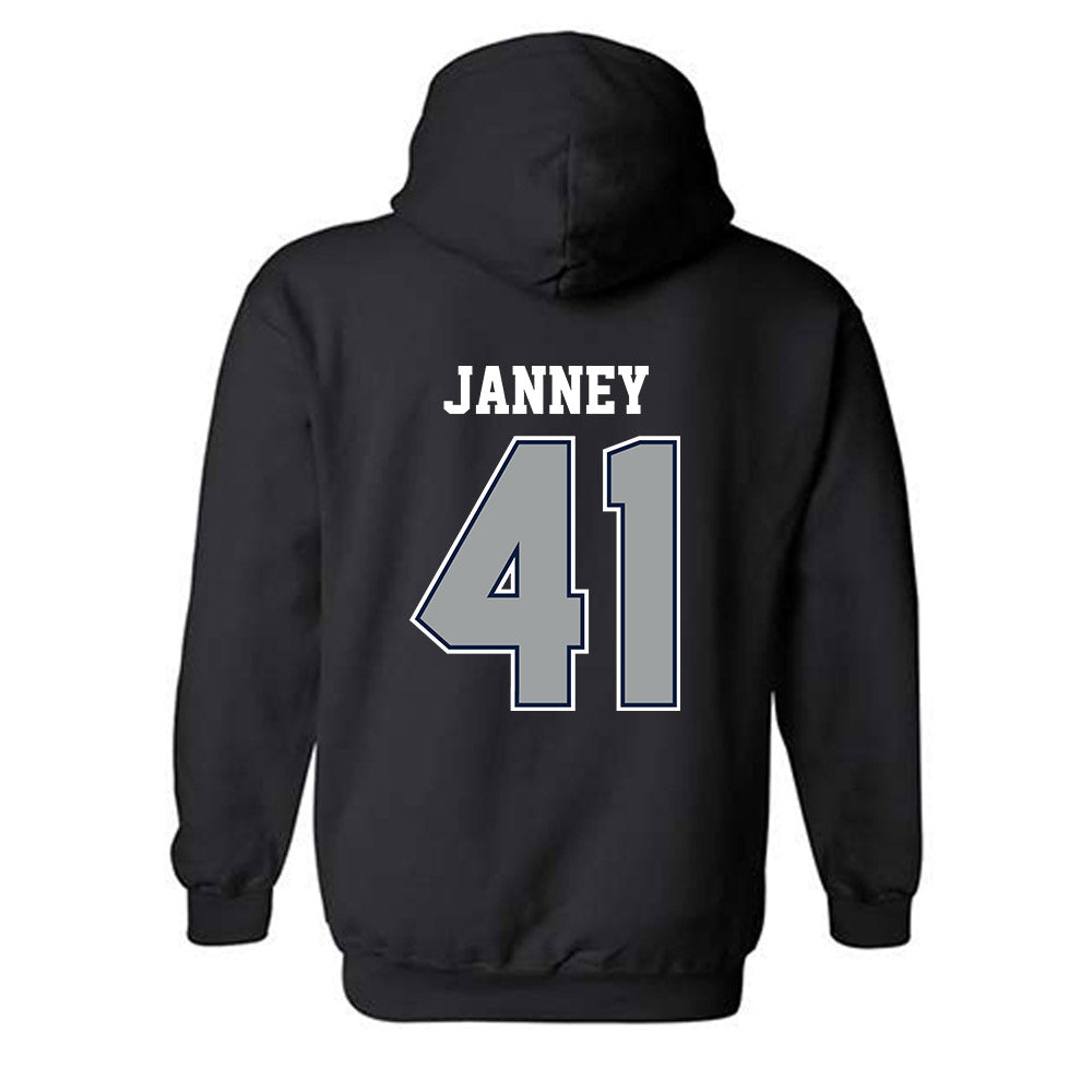 Longwood - NCAA Baseball : Logan Janney - Classic Shersey Hooded Sweatshirt-1