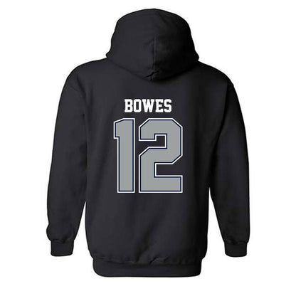 Longwood - NCAA Women's Basketball : Olivia Bowes - Classic Shersey Hooded Sweatshirt-1