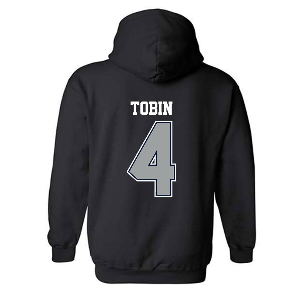 Longwood - NCAA Baseball : Juice Tobin - Classic Shersey Hooded Sweatshirt-1