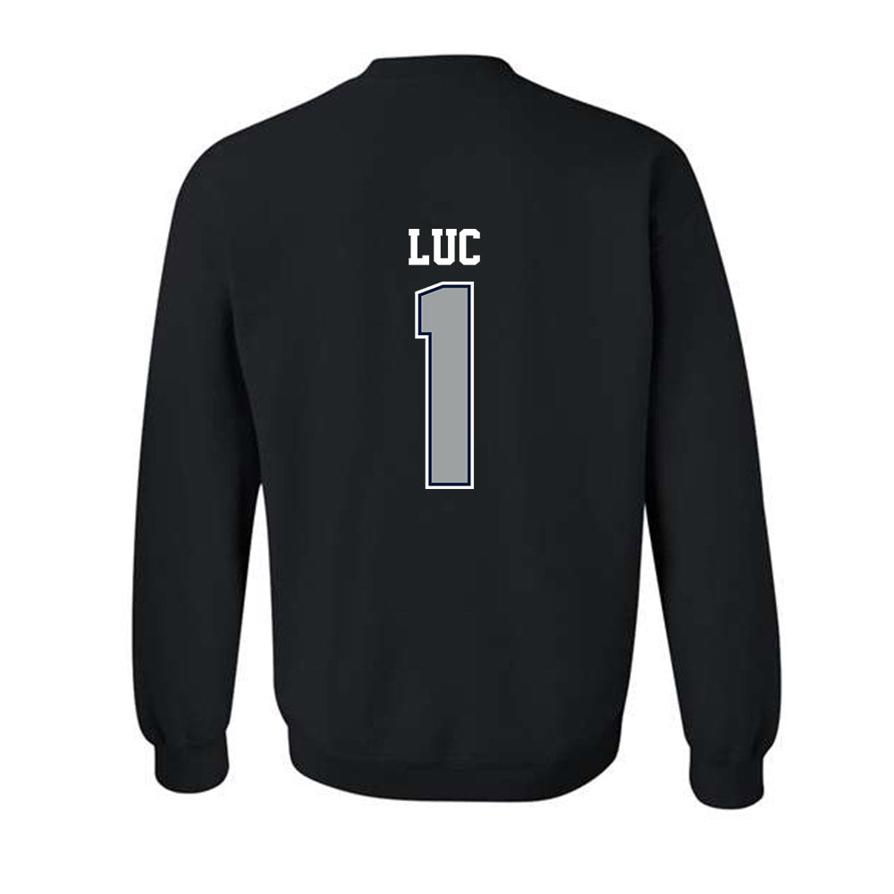 Longwood - NCAA Men's Basketball : Kyrell Luc - Classic Shersey Crewneck Sweatshirt-1