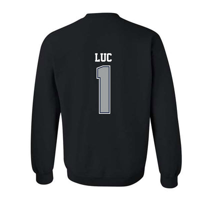 Longwood - NCAA Men's Basketball : Kyrell Luc - Classic Shersey Crewneck Sweatshirt-1