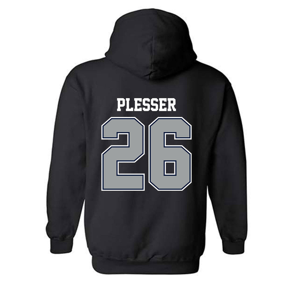 Longwood - NCAA Baseball : Ethan Plesser - Classic Shersey Hooded Sweatshirt-1