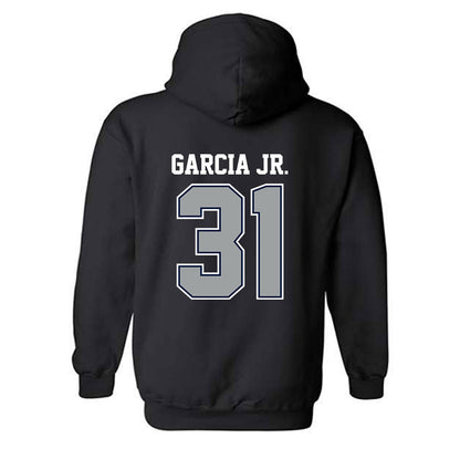 Longwood - NCAA Baseball : Guillermo Garcia Jr. - Classic Shersey Hooded Sweatshirt-1