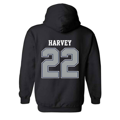 Longwood - NCAA Women's Basketball : London Harvey - Classic Shersey Hooded Sweatshirt-1