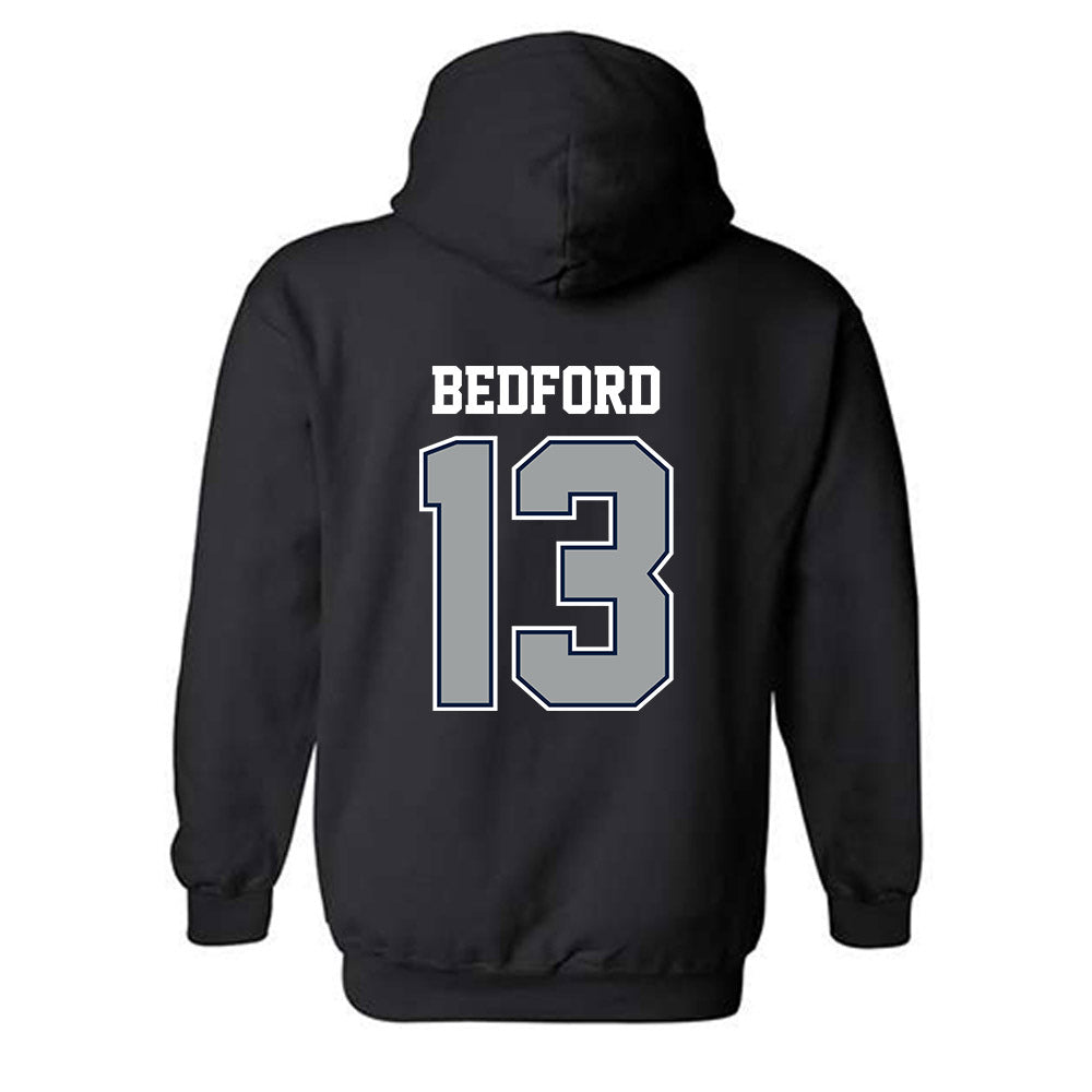 Longwood - NCAA Women's Lacrosse : Gummy Bedford - Classic Shersey Hooded Sweatshirt-1