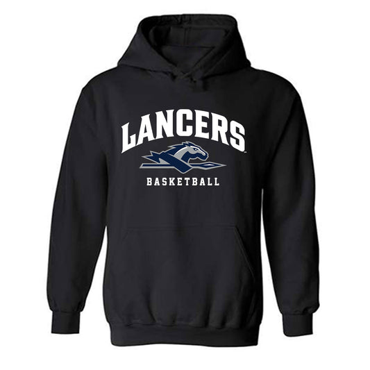 Longwood - NCAA Men's Basketball : Elijah Tucker - Classic Shersey Hooded Sweatshirt-0