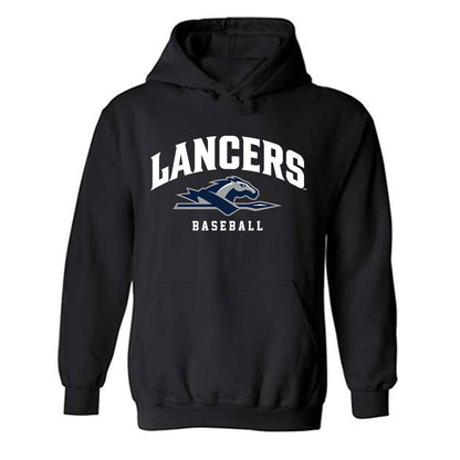 Longwood - NCAA Baseball : Ethan Plesser - Classic Shersey Hooded Sweatshirt-0