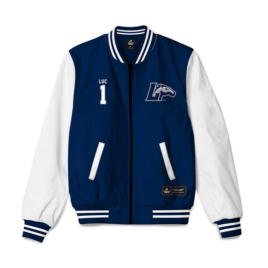 Longwood - NCAA Men's Basketball : Kyrell Luc - Bomber Jacket-0