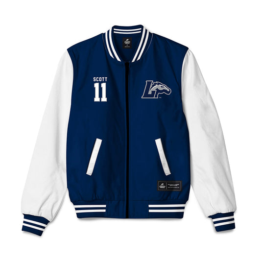Longwood - NCAA Women's Basketball : Jesstynie Scott - Bomber Jacket-0