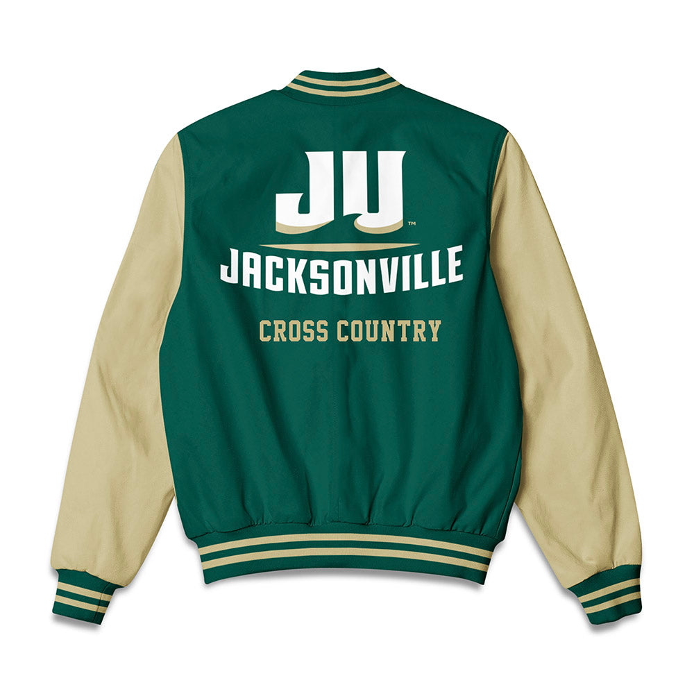 Jacksonville - NCAA Men's Cross Country : Caleb Brigman - Bomber Jacket-1