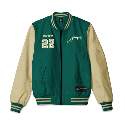 Jacksonville - NCAA Baseball : Blake Edmonds - Bomber Jacket-0