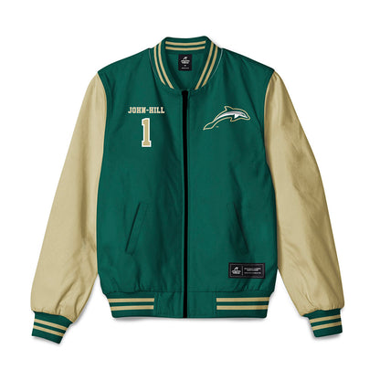 Jacksonville - NCAA Men's Lacrosse : Daylin John-Hill - Bomber Jacket-0