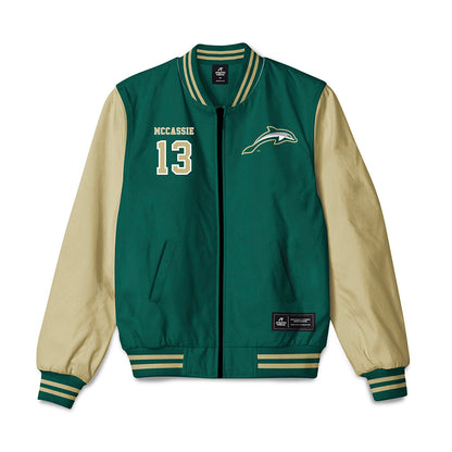 Jacksonville - NCAA Men's Lacrosse : Braden McCassie - Bomber Jacket-0