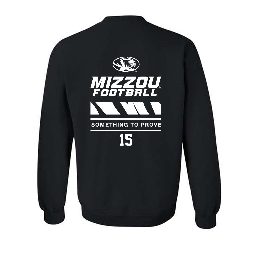 Missouri - NCAA Football : Santana Banner - Classic Shersey Crewneck Sweatshirt-1