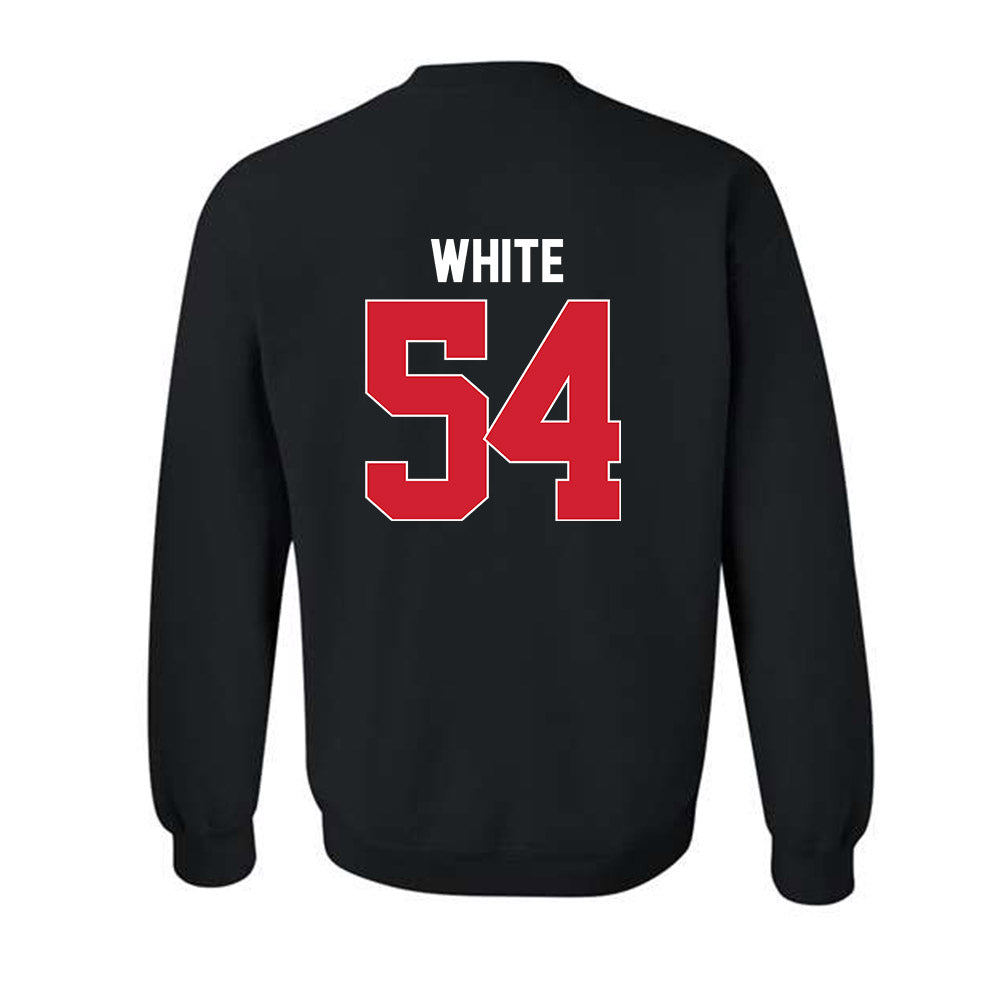 Rutgers - NCAA Football : Taj White - Phase 1 Shersey Crewneck Sweatshirt-1