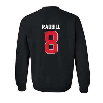 Rutgers - NCAA Baseball : Henry Radbill - Phase 1 Shersey Crewneck Sweatshirt-1