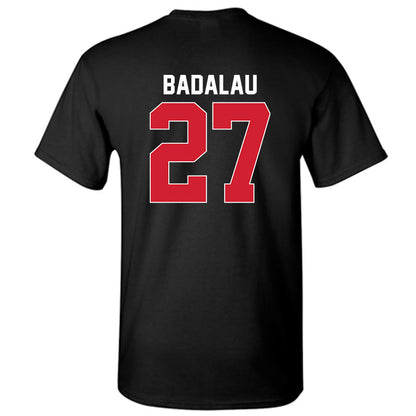 Rutgers - NCAA Men's Basketball : Denis Badalau - Phase 1 Shersey T-Shirt-1