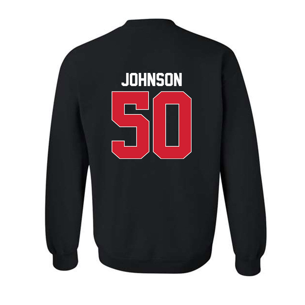 Rutgers - NCAA Softball : Dezaria Johnson - Phase 1 Shersey Crewneck Sweatshirt-1